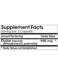 Dulse 900mg 180 Cápsulas PureControl Suplementos Natural 2