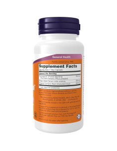NOW Suplementos Pycnogenol 150mg 60 Cápsulas Veganas 2