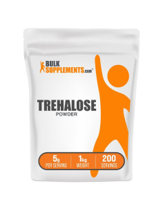 Polvo de Trehalosa BulkSupplements 1kg - Edulcorante Natural Vegano