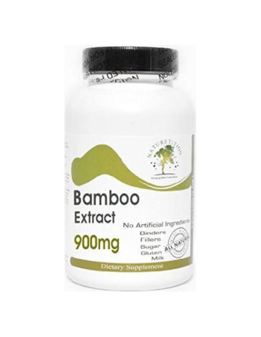 Extracto de Bambú 900mg 180 Cápsulas Naturetition Sin Aditivos
