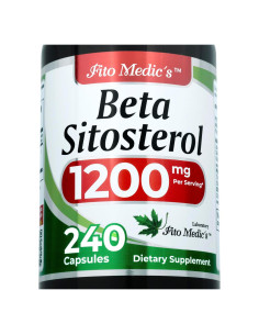 Suplemento Beta Sitosterol FITO MEDIC'S Lab 240 Cápsulas 1200mg