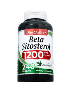 Suplemento Beta Sitosterol FITO MEDIC'S Lab 240 Cápsulas 1200mg 2