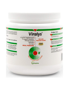 Vetoquinol Viralys Polvo L-Lisina 100g para Gatos y Gatitos