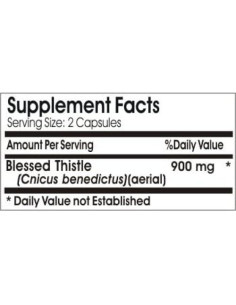 Cardo Bendito 900mg 100 Cápsulas Naturetition - Sin Aditivos 2