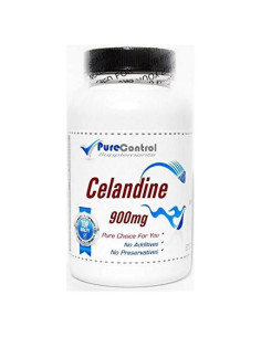 Celandina 900mg 180 Cápsulas Puras PureControl Suplementos
