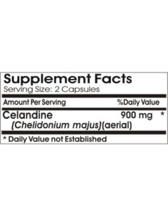 Celandina 900mg 180 Cápsulas Puras PureControl Suplementos 2