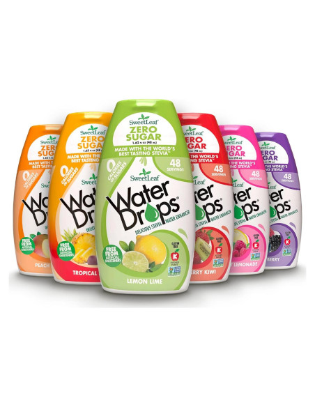 Gotas de Sabor para Agua SweetLeaf - Sin Azúcar, 48 ml