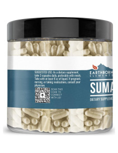 Cápsulas de Raíz Suma Tierra Nacida 200 Unidades Pura Sin Aditivos 2