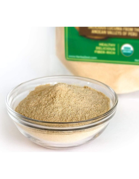 Polvo de Lucuma Orgánico HerbaZest 454g - Vegano y Sin Aditivos