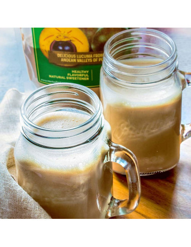 Polvo de Lucuma Orgánico HerbaZest 454g - Vegano y Sin Aditivos