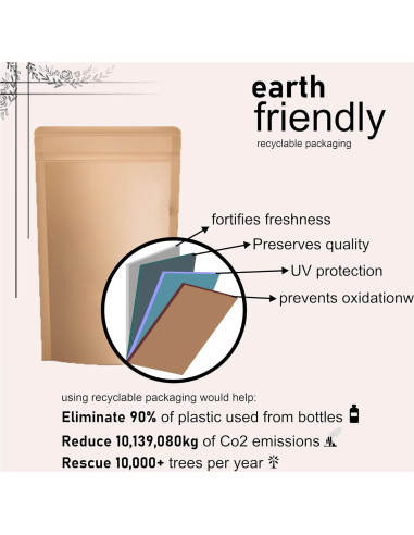 Polvo de Sándalo Orgánico 100% Puro Blessfull Healing 100g