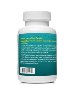 Aceite de Emú Australiano Smidge - 90 Cápsulas Blandas 2