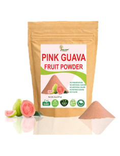 Polvo de Fruta de Guayaba Rosa Indus Farms 226.8 g Natural