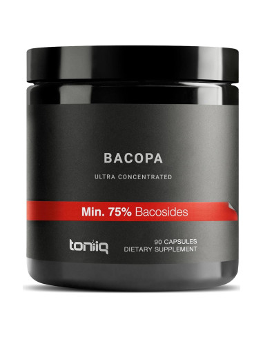 Bacopa Toniiq 90 Cápsulas 500mg 45:1 75% Bacósidos