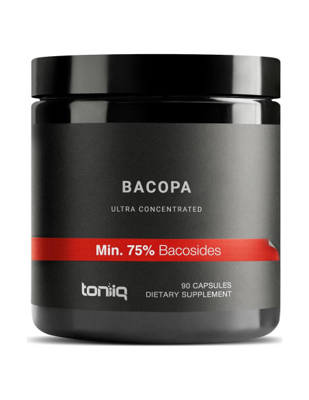 Bacopa Toniiq 90 Cápsulas 500mg 45:1 75% Bacósidos
