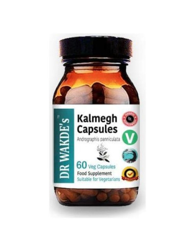 Cápsulas de Kalmegh DR WAKDE 60 Veganas 500mg Suplemento Natural