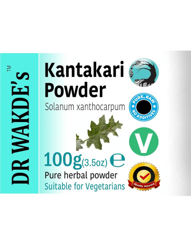 Polvo de Kantakari Dr Wakde 100g - Puro y Vegano
