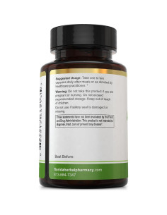 Cápsulas de Extracto de Aguacate 10:1 Farmacia Herbal 120 Uds 2