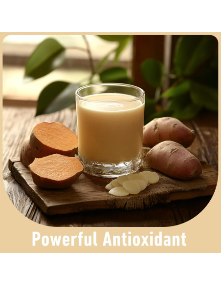 Polvo de Batata Orgánica Unleash'd 450 g - 100% Puro Superalimento