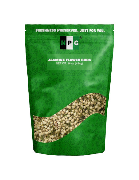 Té de Flores de Jazmín Secas NPG 453.6 g - Aromáticas Naturales