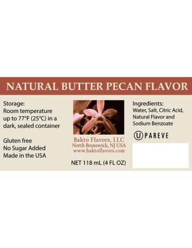 Sabor Natural Mantequilla de Nuez Bakto 118 ml