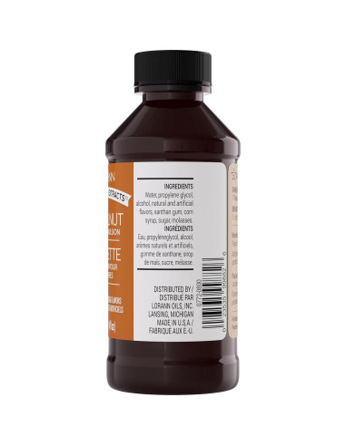 Emulsión de Avellana LorAnn Oils 113.4 g Sin Gluten Keto