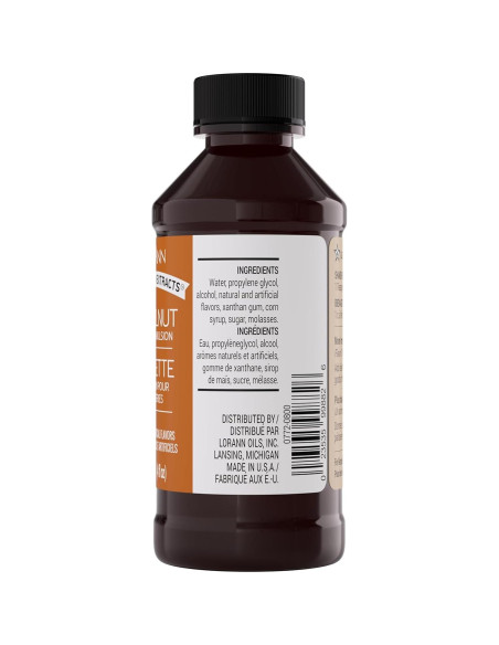 Emulsión de Avellana LorAnn Oils 113.4 g Sin Gluten Keto