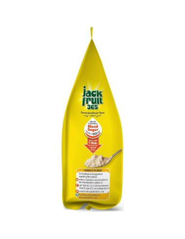 Harina de Jackfruit Verde 800g - Jackfruit365 - 4 Paquetes de 200g