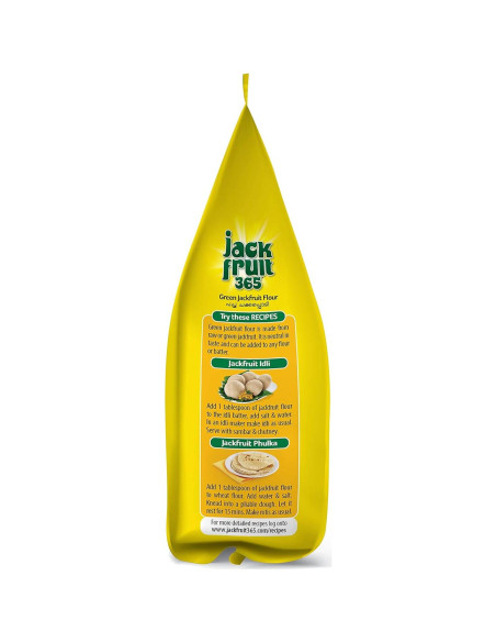 Harina de Jackfruit Verde 800g - Jackfruit365 - 4 Paquetes de 200g