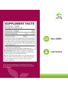 Suplemento Dietético Aceite de Semilla de Granada Terry Naturally - 60 Gelatinas Blandas Omega-5 2