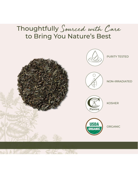 Hierba Cleavers Orgánica Starwest Botanicals 113.4 g - Té y Tinturas