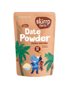 Polvo de Dátil Árabe Sin Hueso Slurrp Farm 300g - Endulzante Natural