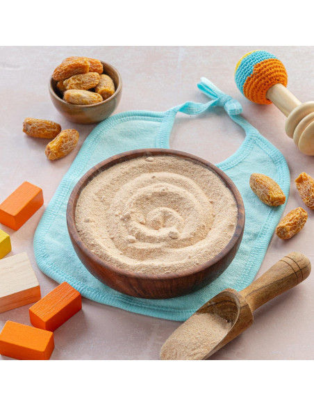 Polvo de Dátil Árabe Sin Hueso Slurrp Farm 300g - Endulzante Natural