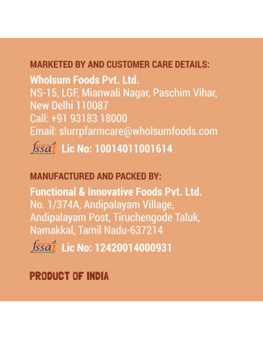 Polvo de Dátil Árabe Sin Hueso Slurrp Farm 300g - Endulzante Natural