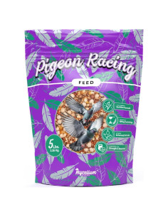 Alimento Orgánico para Palomas de Carreras Mycelium 2.27 kg - Alta Proteína y Vitaminas