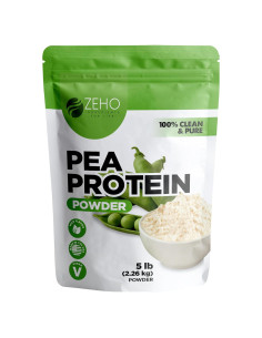 Proteína de Guisante en Polvo 2.27 kg ZEHO - Vegana y Sin Gluten