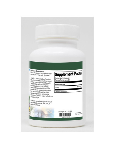 Polvo de Nabo TerraVita 28.35 g - Sin Rellenos