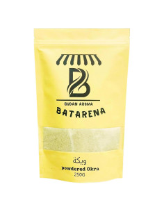 Polvo de Okra BATARENA 250g - Natural, Alto en Fibra y Nutrientes