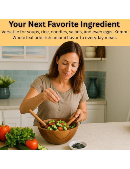 Kombu Orgánico Aqua Veggies 28.35g - Algas Marinas Sin Gluten