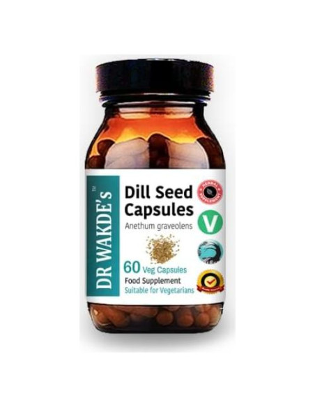 Cápsulas de Semilla de Eneldo DR WAKDE - 60 Veganas 500mg