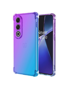 Funda Protectora TPU OnePlus Nord CE4 5G / Oppo K12 Morado/Azul