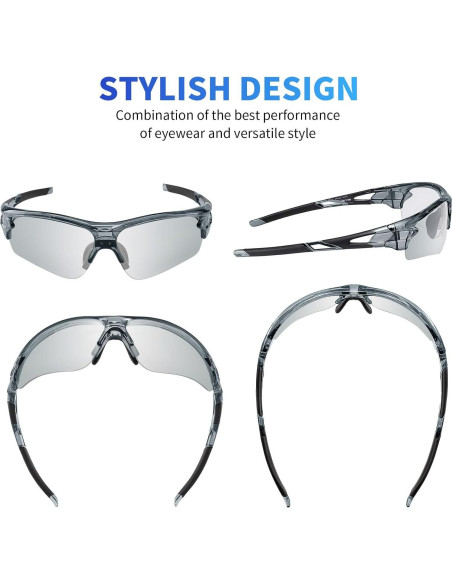 Gafas de Sol BEACOOL 7189 Polarizadas UV400 para Deportes Gafas de Sol BEACOOL 7189 Polarizadas UV400 para Deportes