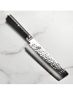 Cuchillo Nakiri MIYABI Mizu SG2 16.5 cm Doble Bisel 2