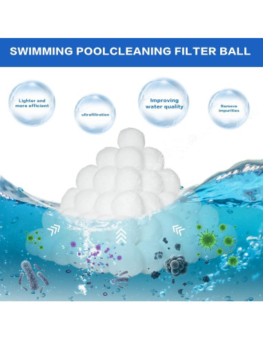 Bolas de Filtro Ecológicas Foubret 1.4 kg para Piscina