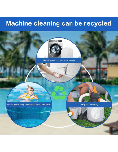 Bolas de Filtro Ecológicas Foubret 1.4 kg para Piscina