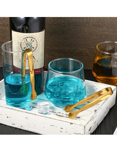 Juego de 6 Cuchillos y Pinzas de Acero Inoxidable Honoson