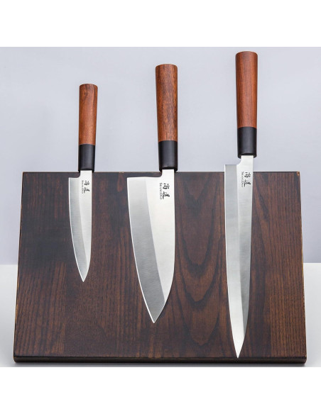 Juego de cuchillos de cocina SHANGDAO 3 piezas acero inoxidable