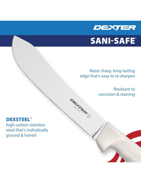 Cuchillo de Carnicero Dexter S112-8PCP 20.32 cm Acero Carbono