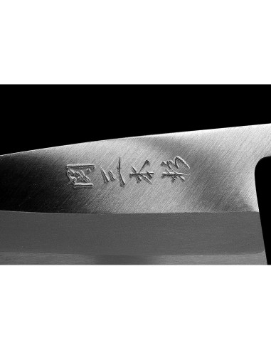 Cuchillo Deba Japonés Seki Sanbonsugi 150mm Zurdos Acero Blanco