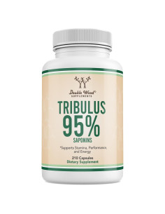Tribulus Terrestris Double Wood 210 Cápsulas 95% Saponinas